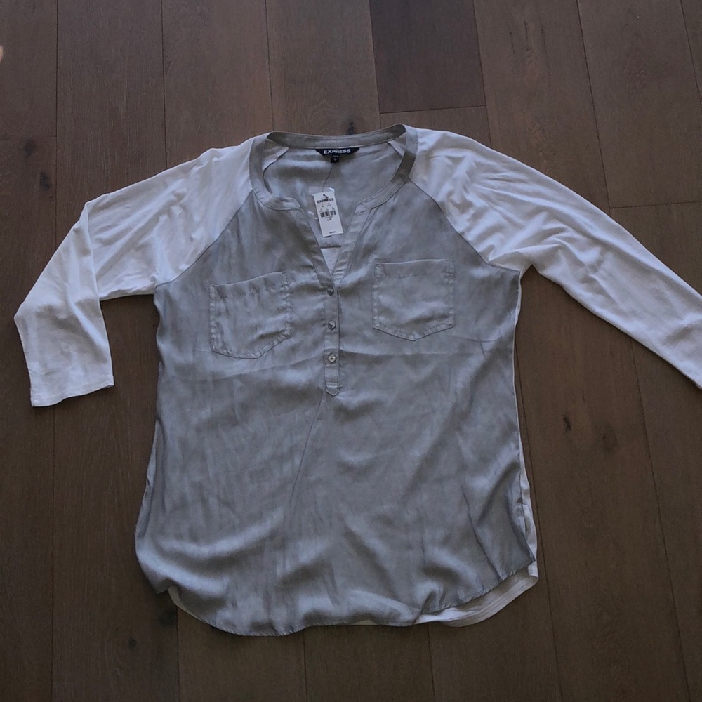 NWT Express Baseball type shirt